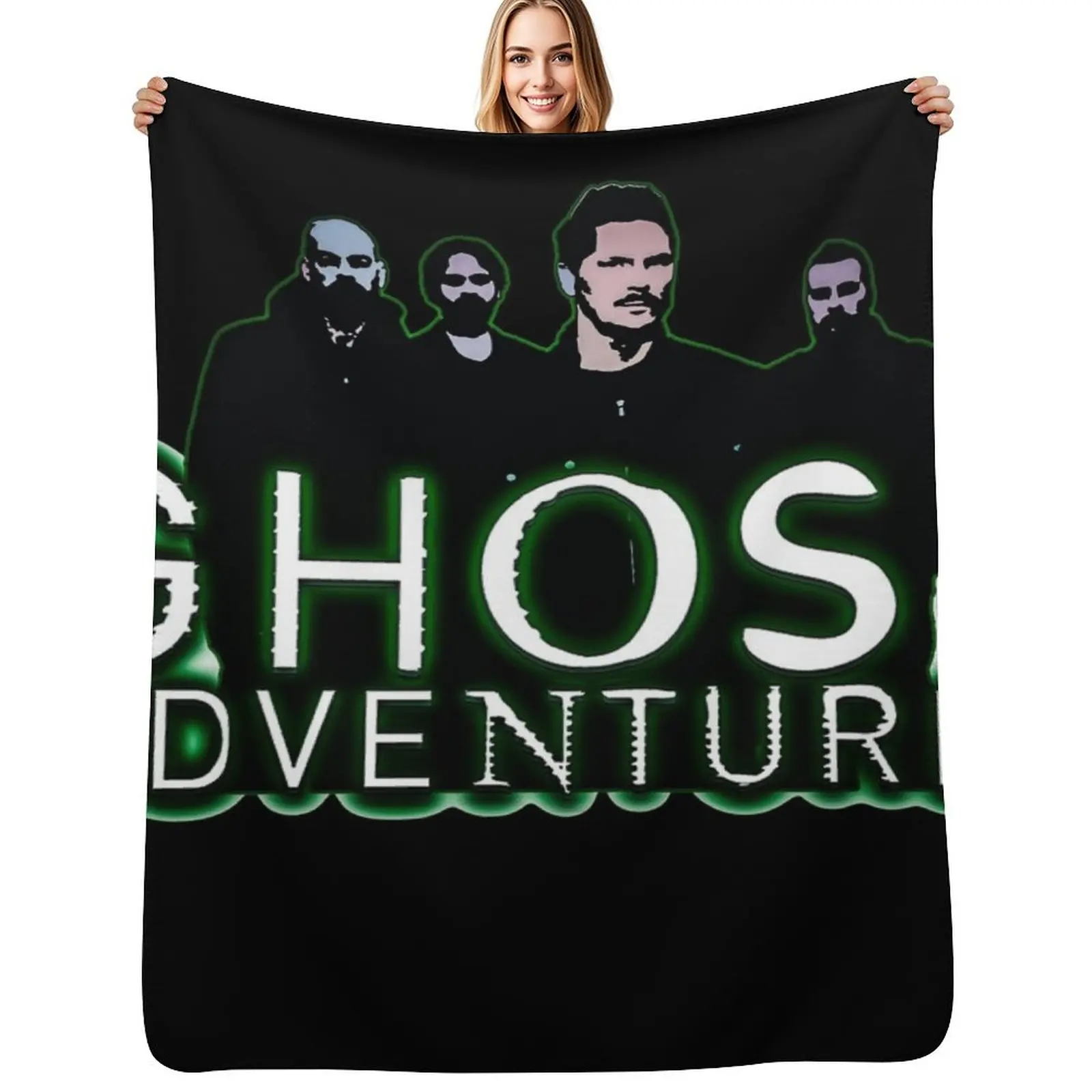 

Ghost Adventures Crew Throw Blanket Luxury Brand Fashion Sofas Thins Moving Blankets