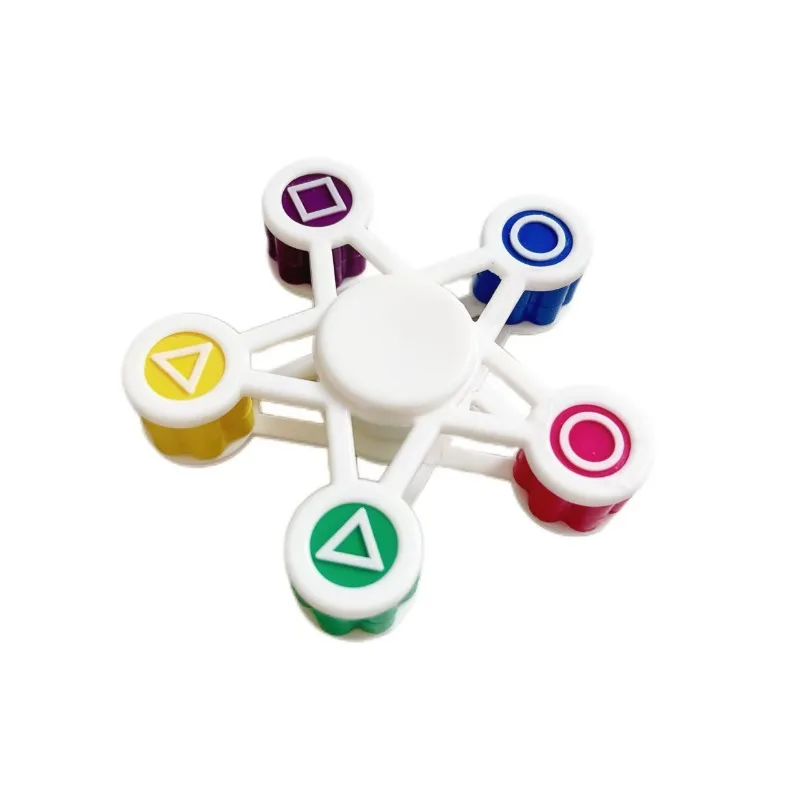 Tintenfisch Spiel Fidget Spinner Roller Kreisel Spitze Gyro EDC Stress Reduzieren Spielzeug Lindern Entlasten Angst Anti-Stress Kinder