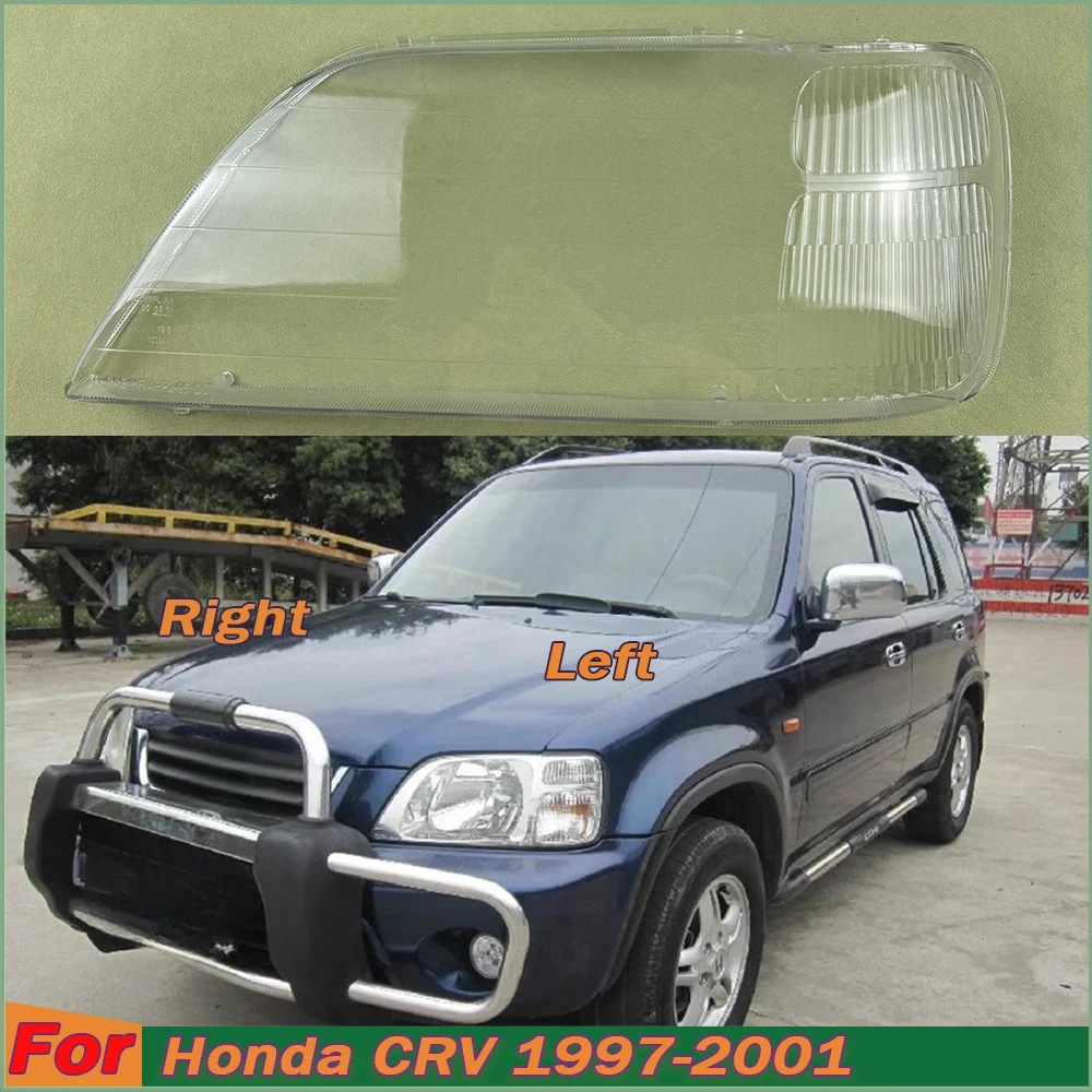 

Headlamp Shell Lens Plexiglass Replace Original Lampshade For Honda CRV 1997-2001 Front Headlight Cover Transparent Lamp Shade