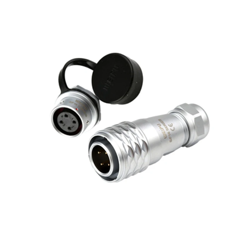 Weipu SF16 الطيران موصل معدني مقاوم للماء IP67 حفرة 16.0 مللي متر 2 3 4 5 7 9 10 دبوس ذكر التوصيل أنثى المقبس كابل قطر 8-12 مللي متر #2