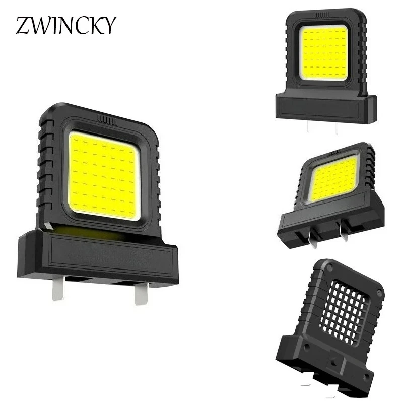 LED Work Light For Makita Milwaukee Bosch Dayi Lomvum Zhipu 18V Li-ion Battery Interchangeable Portable Emergency Lighting