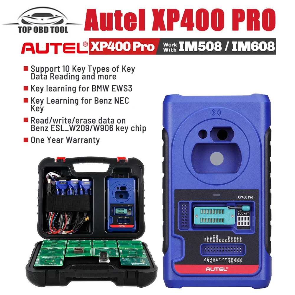 Autel XP400 PRO Key and Chip Programmer IMKPA XP400 Update Kit For Autel IM508/ IM608/IM608PRO/IM100/IM600 Car Diagnostic Tool