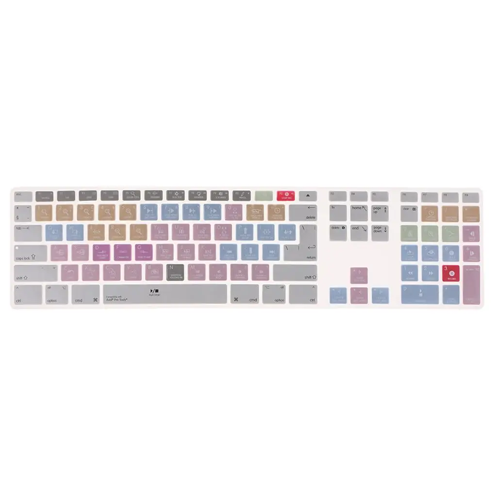 High Elastic TPU Keyboard Cover Transparent Dust Protector Accessories for Macbook Pro 16 Inch Keyboard
