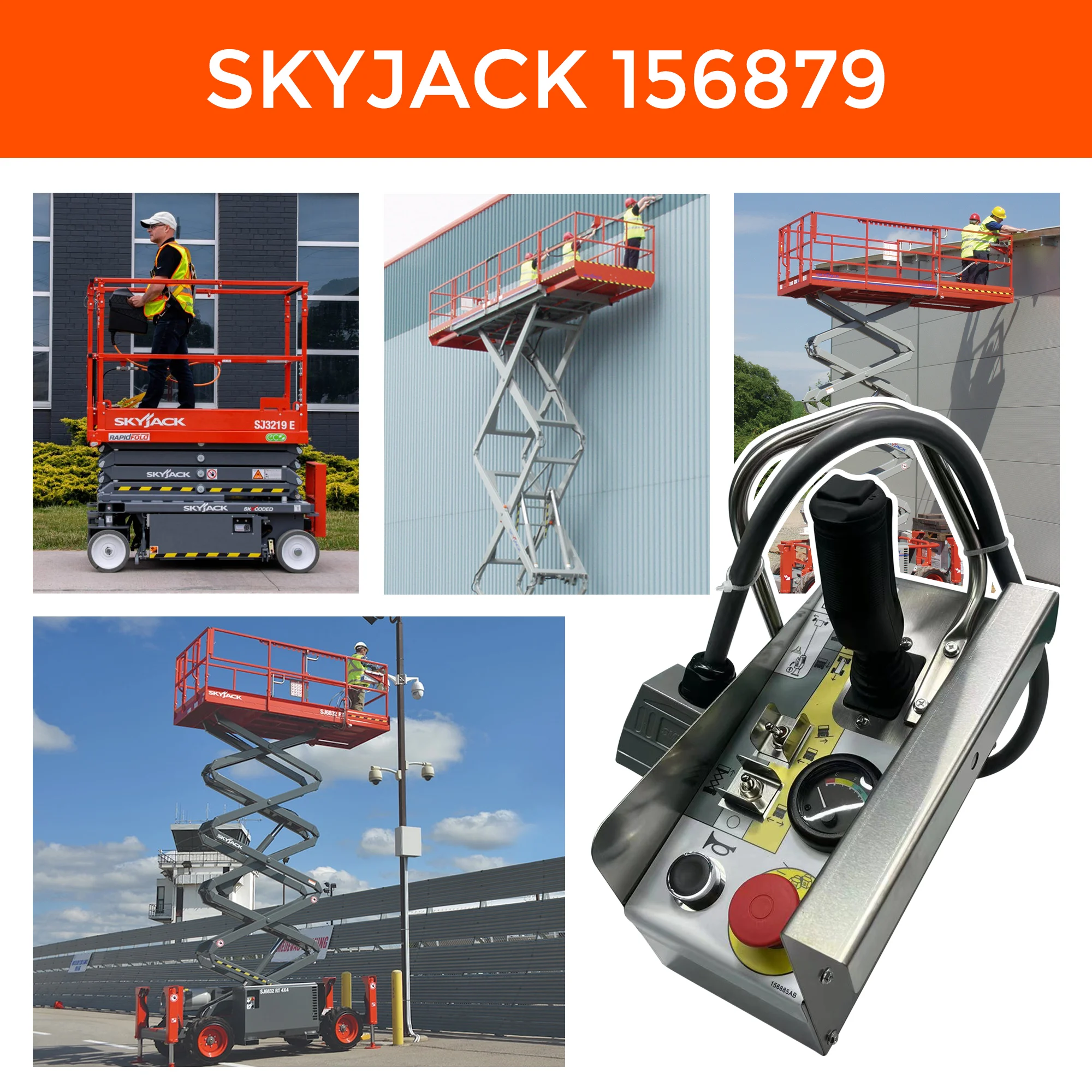 

156879 Блок управления подходит для Skyjack SJIII3215 3219 3220 3226 4626 4632 6826 6832 Замена ножничного подъемника 156991