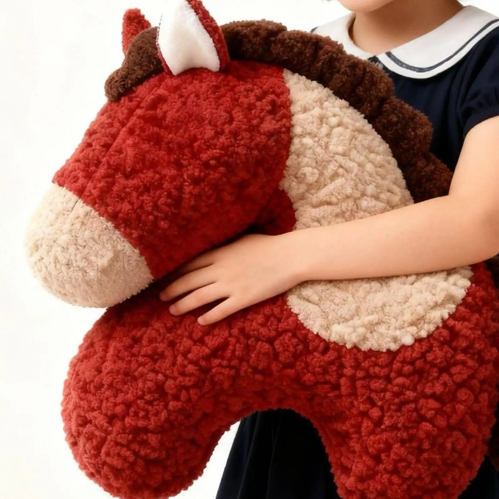 

Horse Stuffed Animal Plush Doll Cartoon Car Decoration Collectible Horse Plush Toy for Teens Adults Kids Boys and Girls Gifts