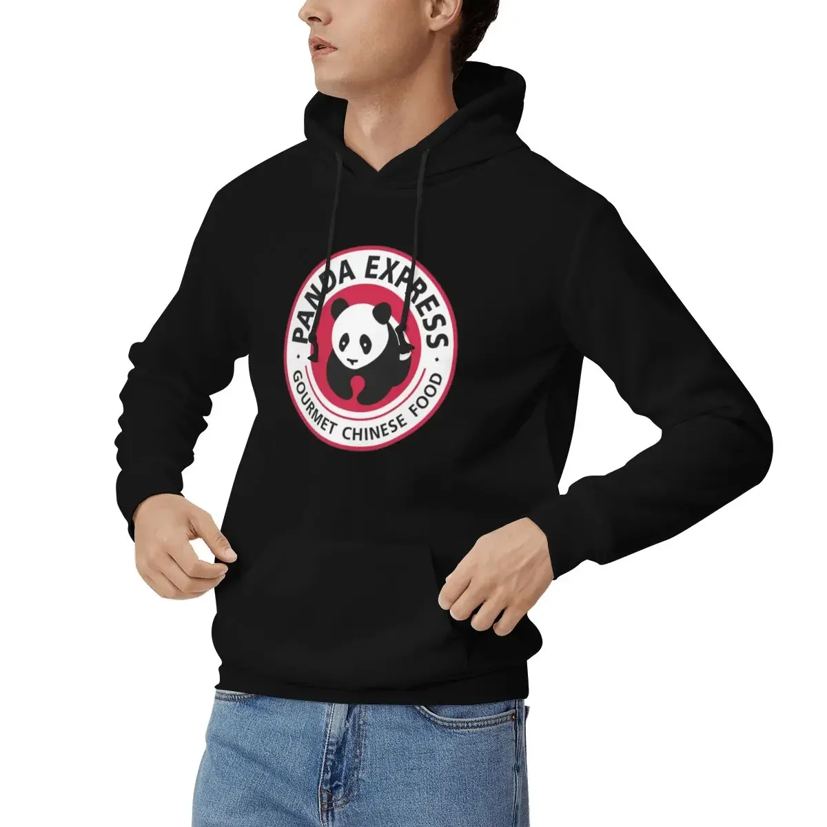 Best Seller-Panda Express Hoodies Men's Women Casual Pullover Sweatshirts Hip Hop Long Sleeve Hooded Autumn Winter