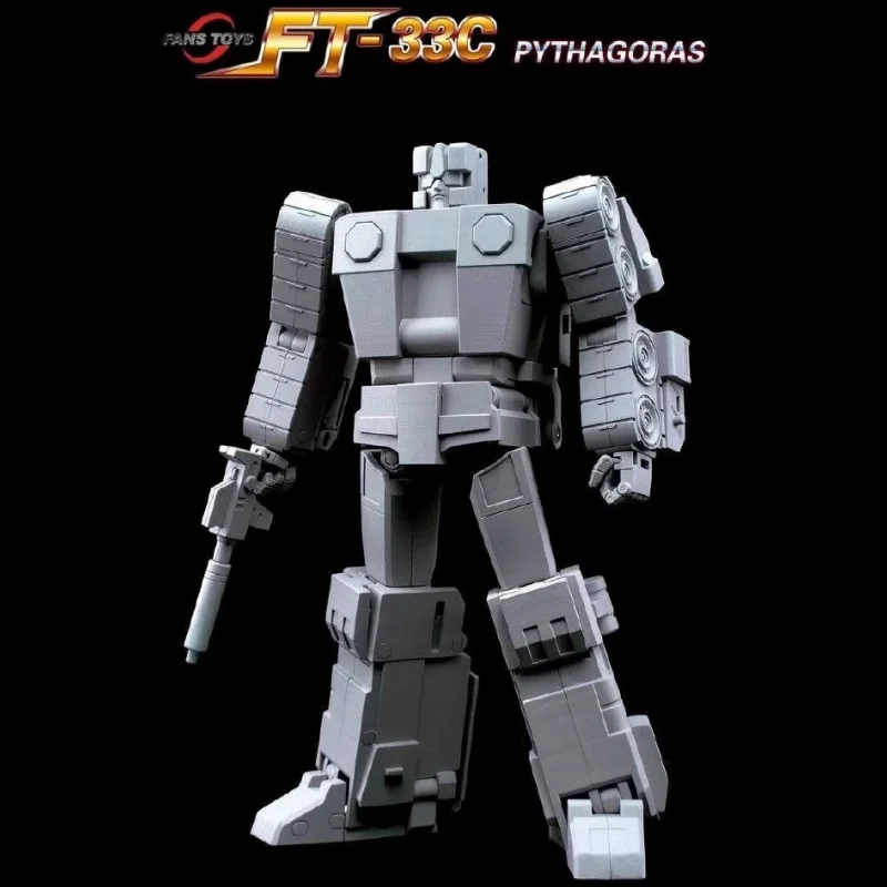 【곧 출시】오리지널 변환 장난감 Fanstoys FT33C 드릴링 머신 FT-33C 계산 킹 조합 회원 액션 인형
