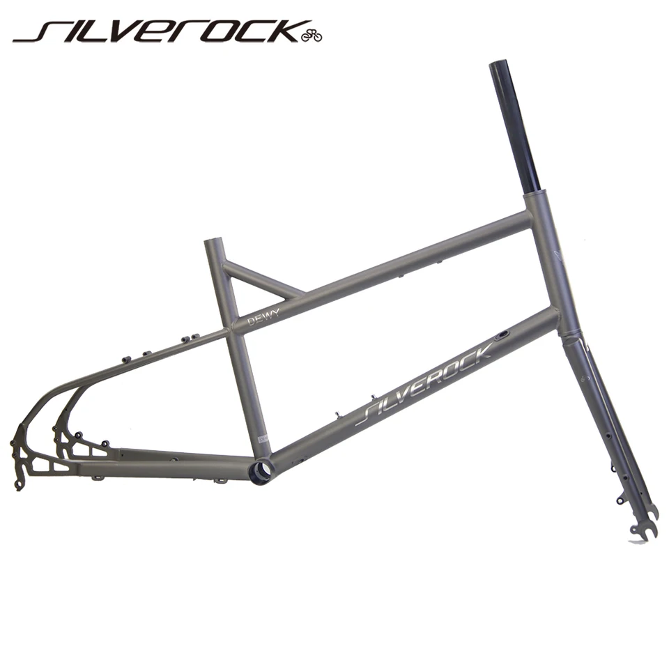 シルバロック デューイ クローム自転車フレーム 20インチ 406 451
