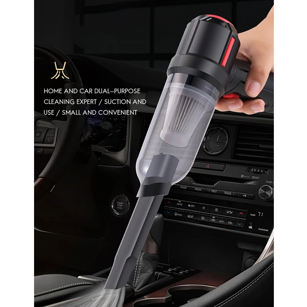 BHTS-9000Pa 120W 4-In-1 Portable Cordless Car Vacuum Car Dual Use Blow Cleaner Handheld Auto Vaccum Cleaner Blower