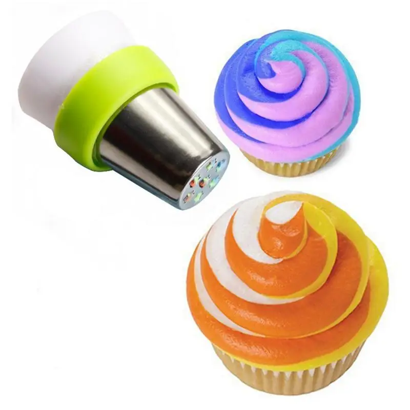 NEW  Plastic Cake Cream Decoration Tips Set Pastry Tools Stainless Steel Piping Icing Nozzle Cupcake Head Dessert Decorators