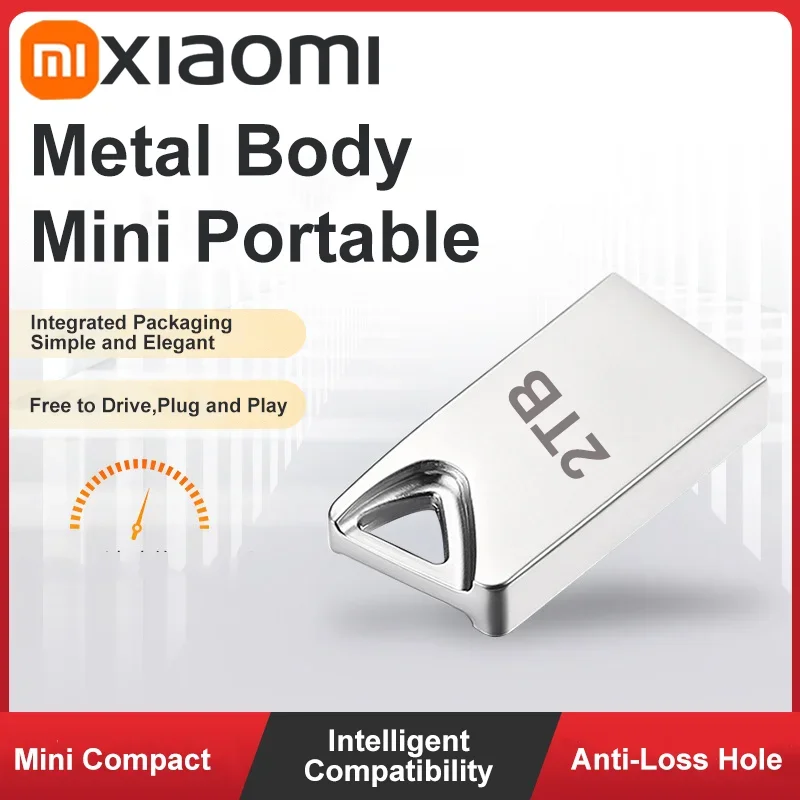 Xiaomi U-Disk USB 3.2 Type-C Interface Mobile Phone Computer Mutual Transmission Portable USB Memory 2TB 1TB 512GB 2025 NEWEST