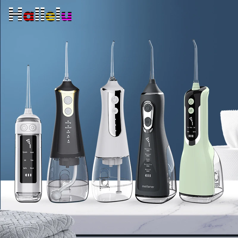 Oral Irrigator Protable Water Flosser Teeth Whitening Dental Jet Pick Mouth Washing Machine Pulse Dentistry Tools Cleaner USB