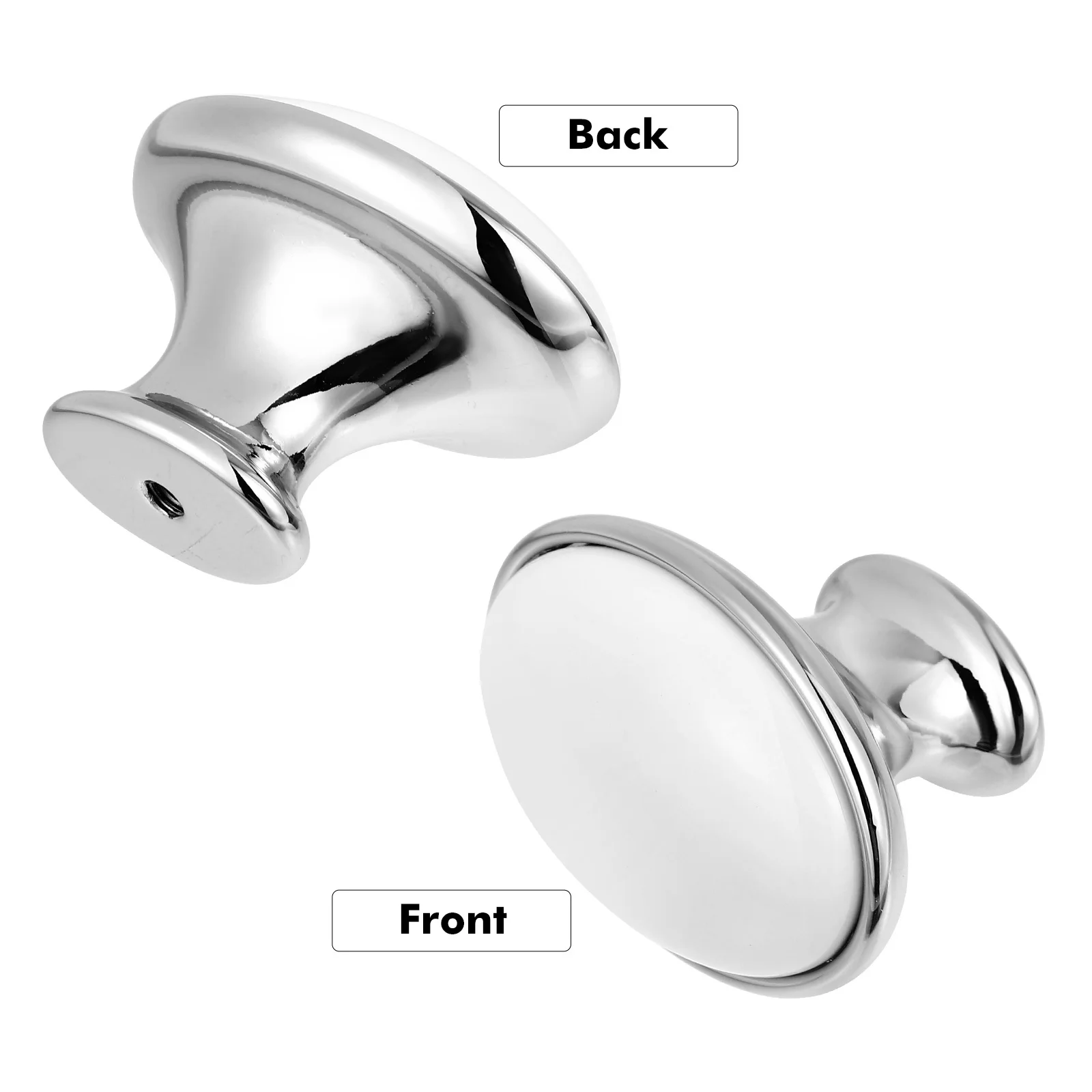 

4Pcs Zinc Alloy Vintage Oval Shape Drawer Cabinet Door Knobs Pull Handles for Wardrobe Cupboard Furniture Door Pull Handle