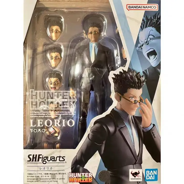 

В наличии: Коллекционная фигурка Bandai SHF Figuarts Hunter Leorio - Аниме-модель, игрушка