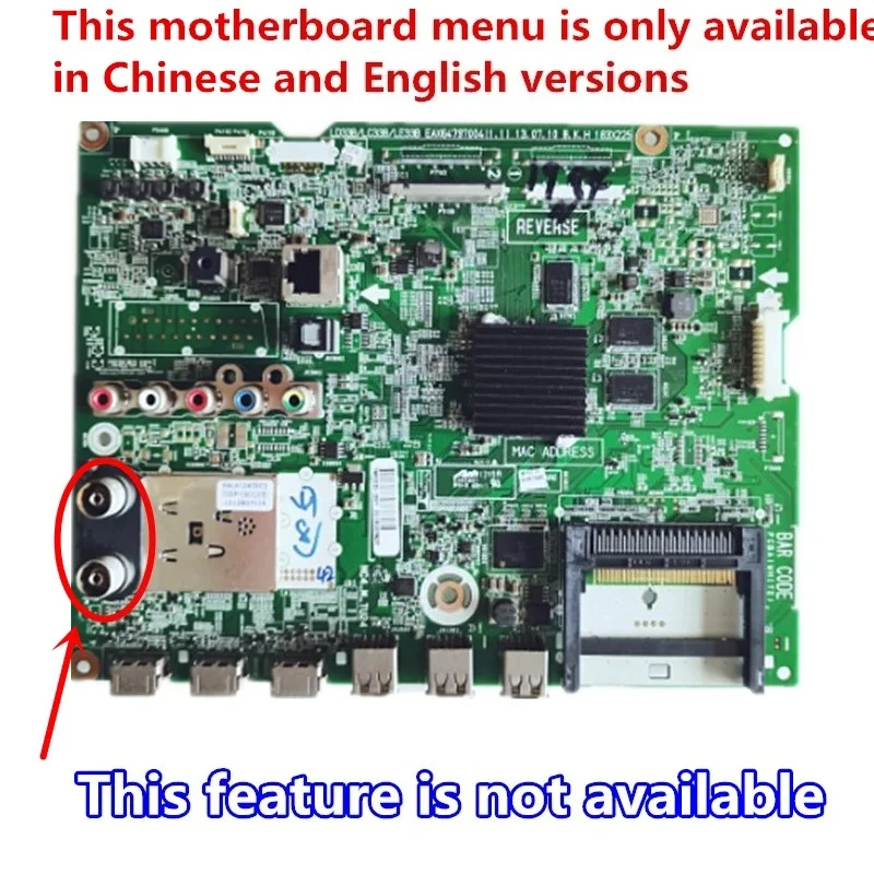 42LN613S Main Board for LG TV Models