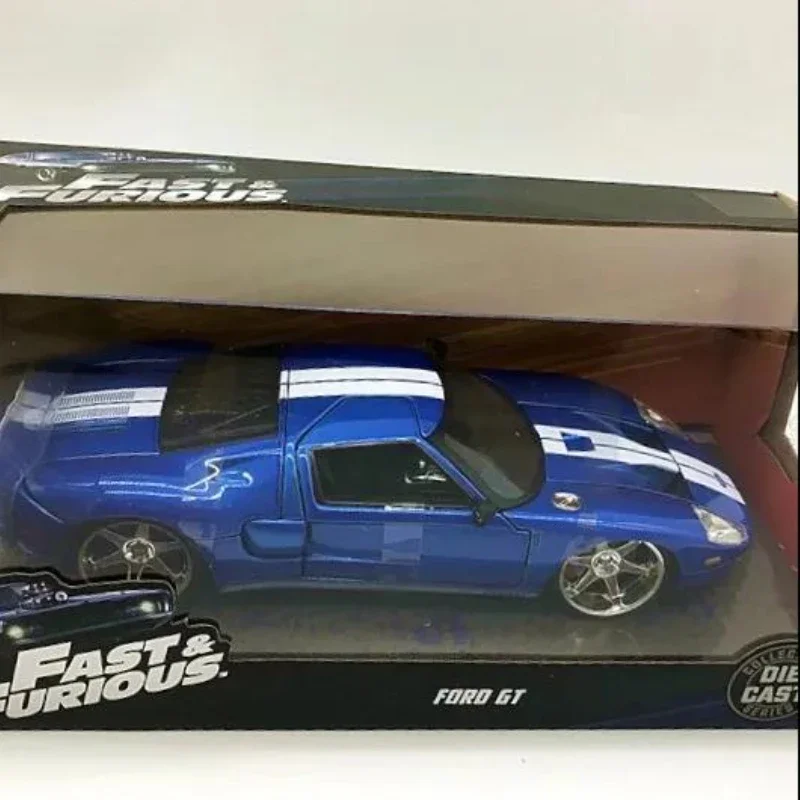 Jada 1:24 Fast and Furious 2005 Ford GT car toy Diecast toys for boys Metal cars Children Gift Collection J41