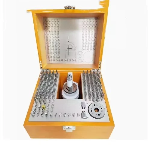 High Quality 130PCS Punches Swing Wheel Shaft Disassembly Watch Maintenance Tool with Punching Table Set Wristwatch Tools Parts