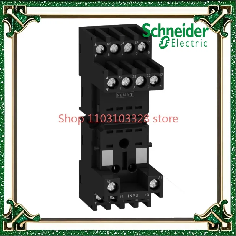 

Schneider RXZE2M114M Relay base Hybrid base electrical accessories, screw terminal 4NO+4NC