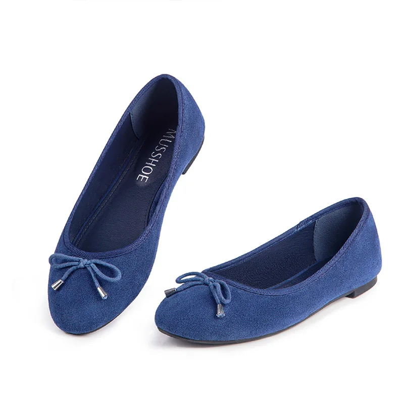 Wide Width Flats Shoes Women Comfortable Round Toe Casual Flats for Womens Flats Ballet Flats for Women