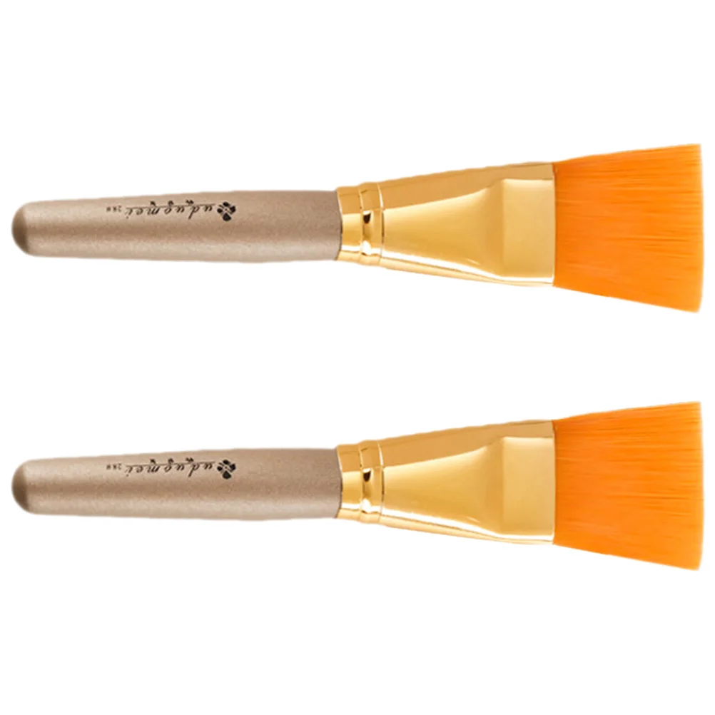 

2Pcs Face Mask Brush Soft Silicone Applicator Tool for Even Facial Mud Application Daily Skin Care Face Mask Applicator