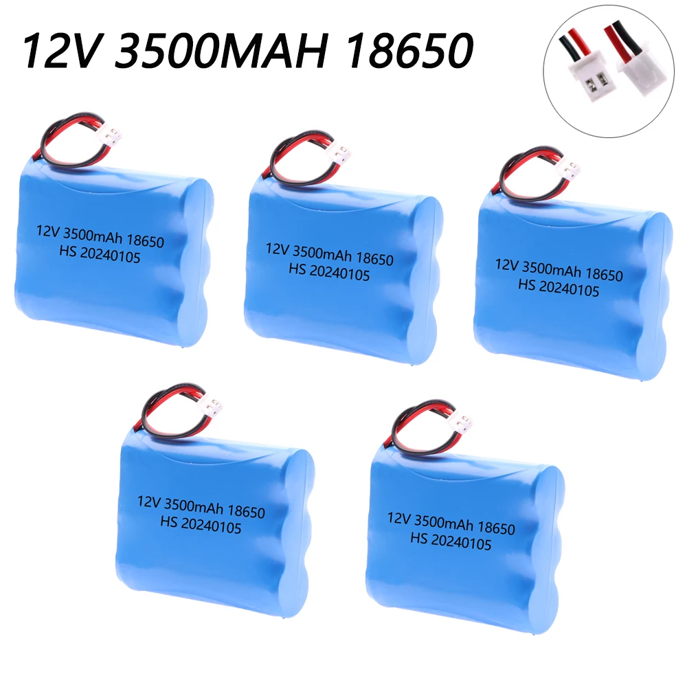 12V 18650 3500mAh lithium-ion Battery pack high capacity 11.1V 18650 upgrade 2600mah battery 12.6 V