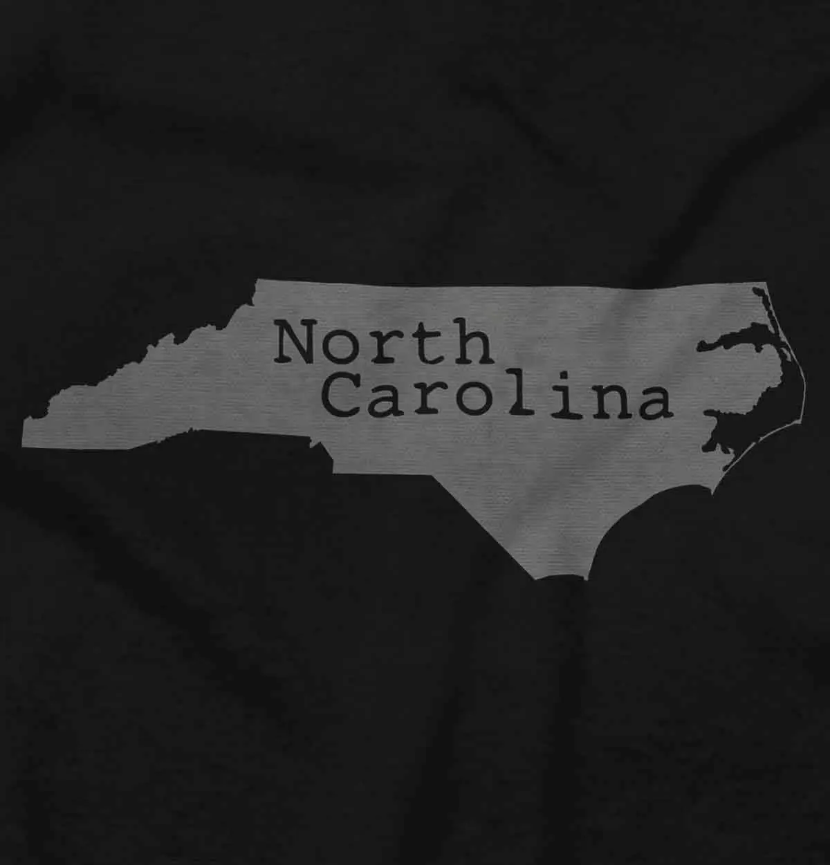 Home State Pride Maglietta grafica a forma di Carolina del Nord da uomo o da donna