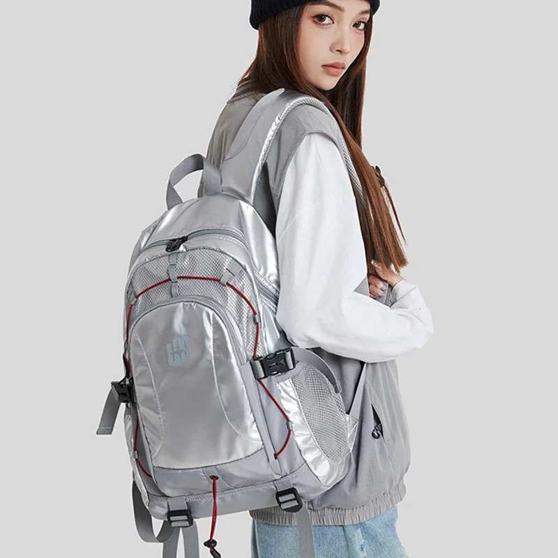 Men Women Lightweight Backpack Casual Daily Commute Outdoor Travel College School Bag Laptop Compartment Backpacks