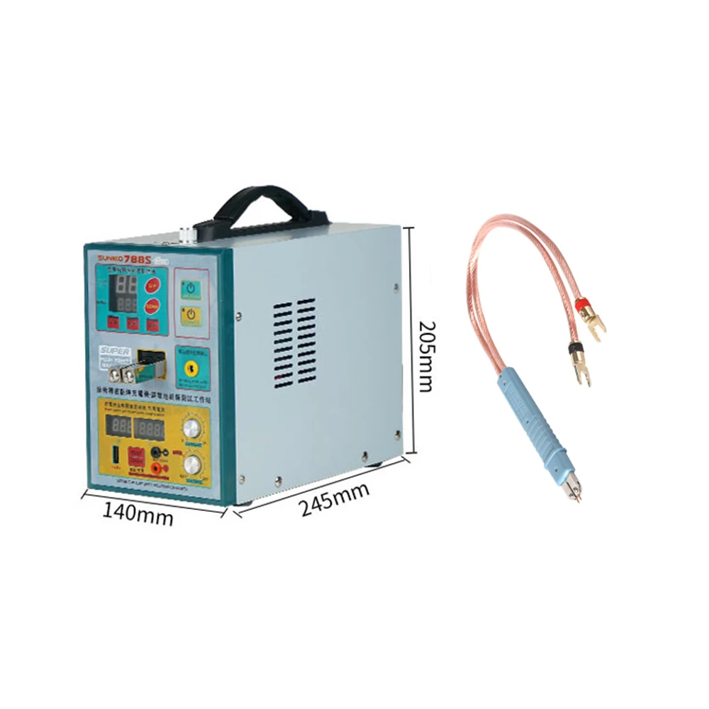 

PRO SPOT WELDER MACHINE 3.2KW BATTERY WELDING MACHINE WITH 71A SPOT WELDING PEN SUNNKKO 788S 110V/220V