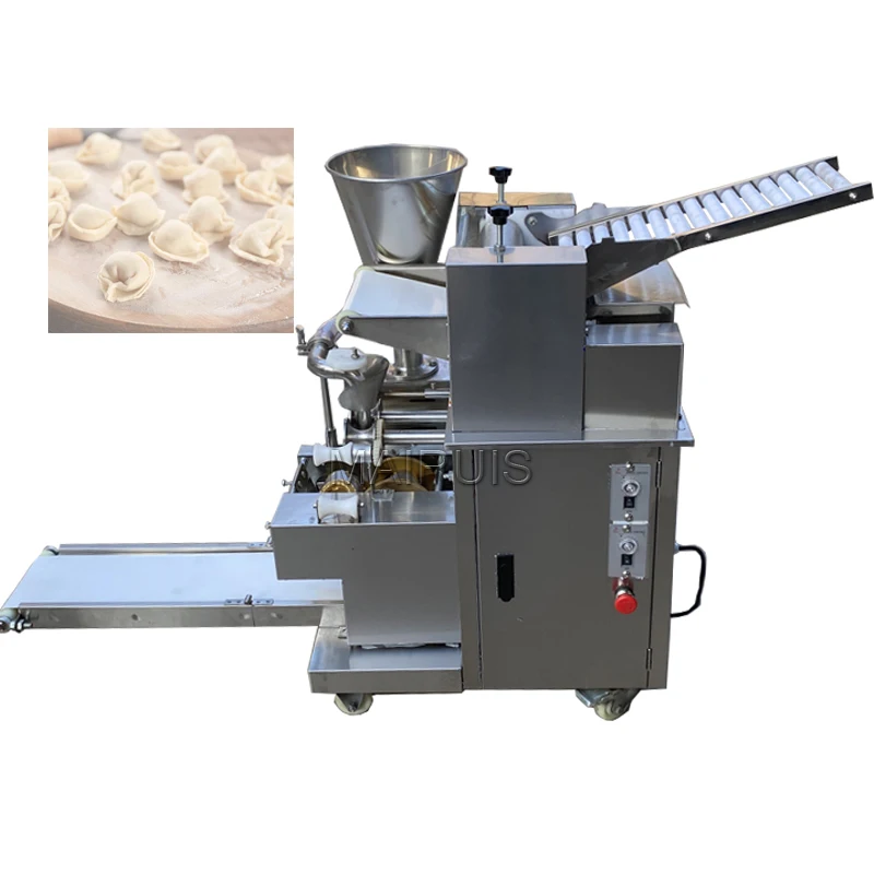 110v/220v Automatic Russia Ravioli Pierogi Pelmeni Gyoza Tortellini Dumpling Maker Machine Empanada Samosa Making Machine