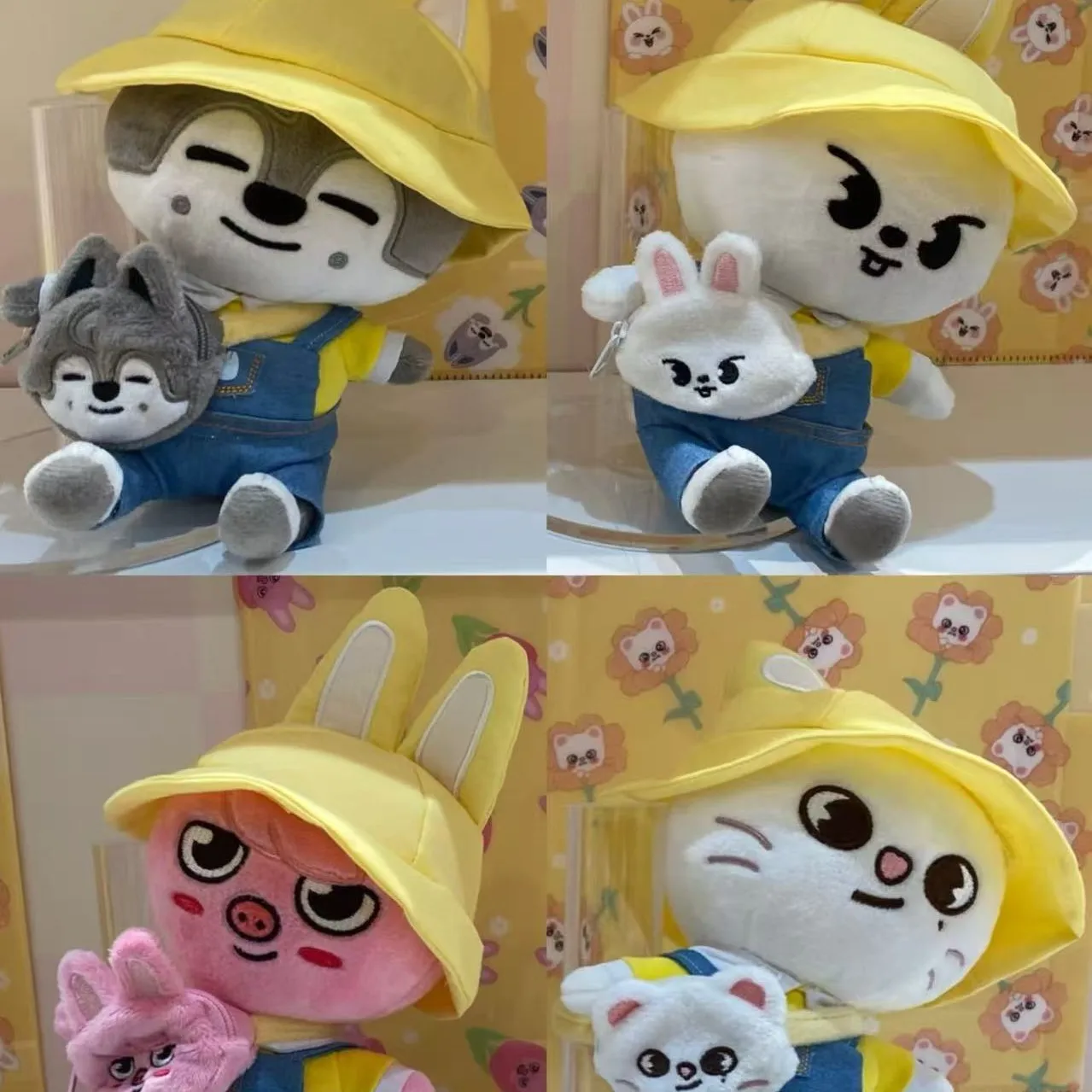 

SKZOO Keychain Plush Kpop Pencil Case Plush Toy Seoul FM Week Cloak Doll Magic School Kid Fan Birthday Gift