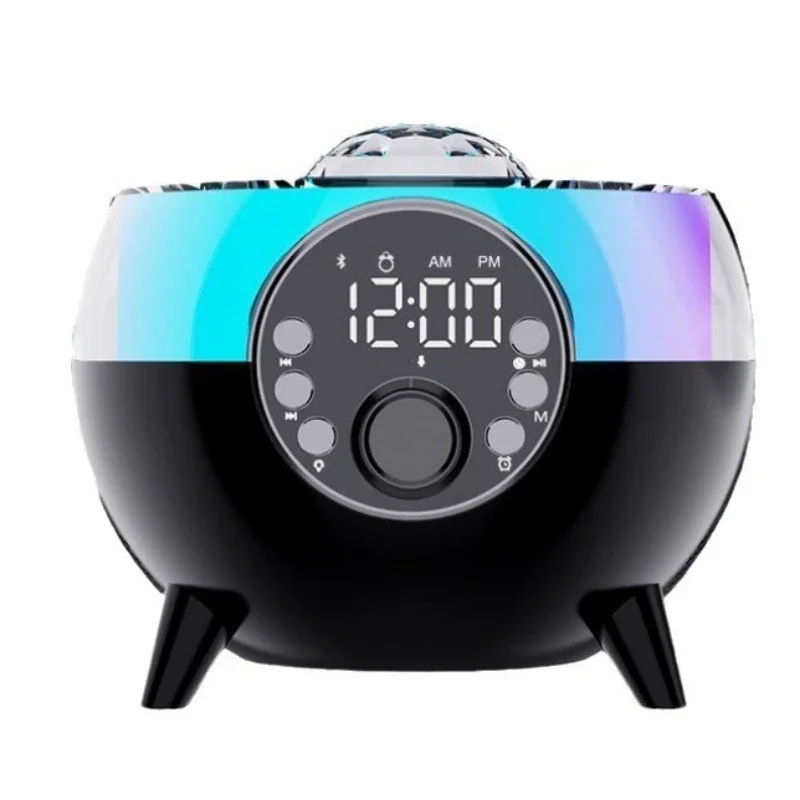 Wysoka wierność dźwięku przestrzennego 360 stopni Marzycielskie kolorowe gwiaździste niebo Lampy sufitowe Bezprzewodowe bezprzewodowe ładowanie Głośnik Bluetooth RGB