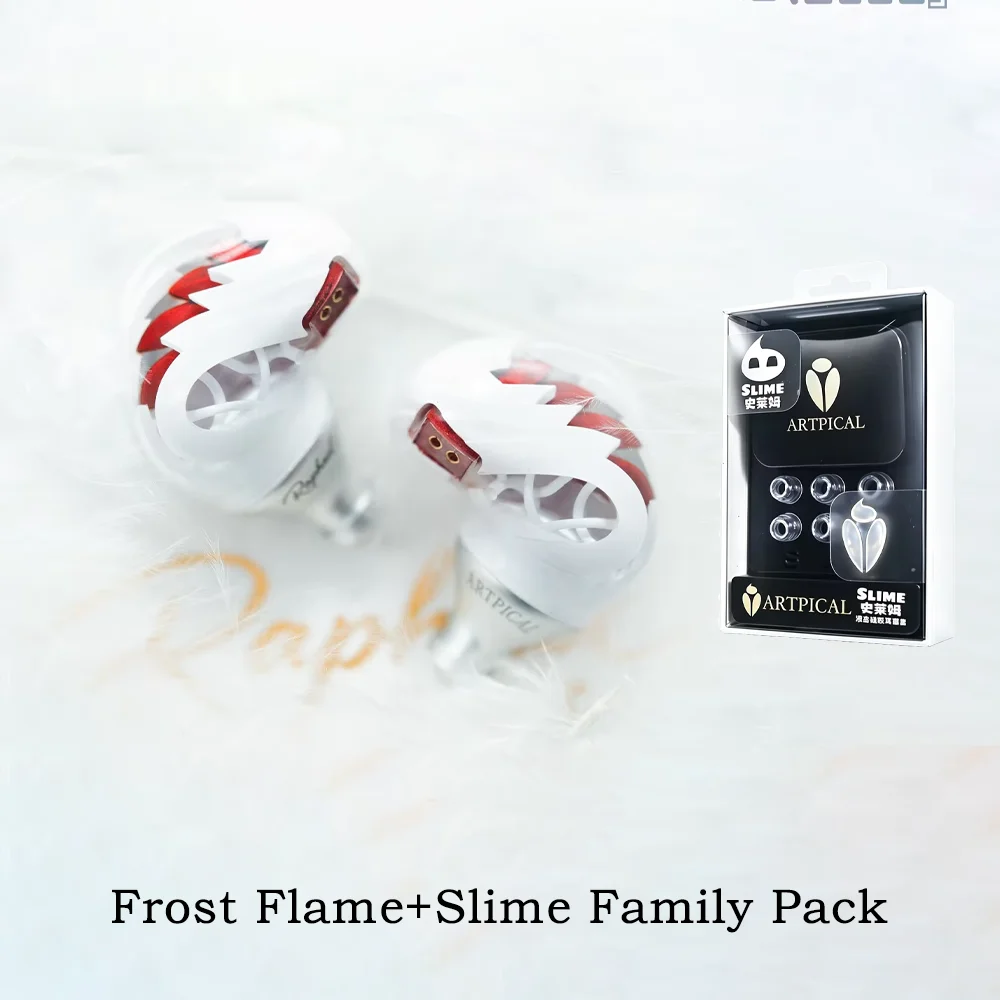Artpical Raphael Slime Family イヤープラグセット 3D プリント キャビティ アルミニウム ワイヤード 3.5Mm / 4.4Mm / Type-C Hifi イヤホン
