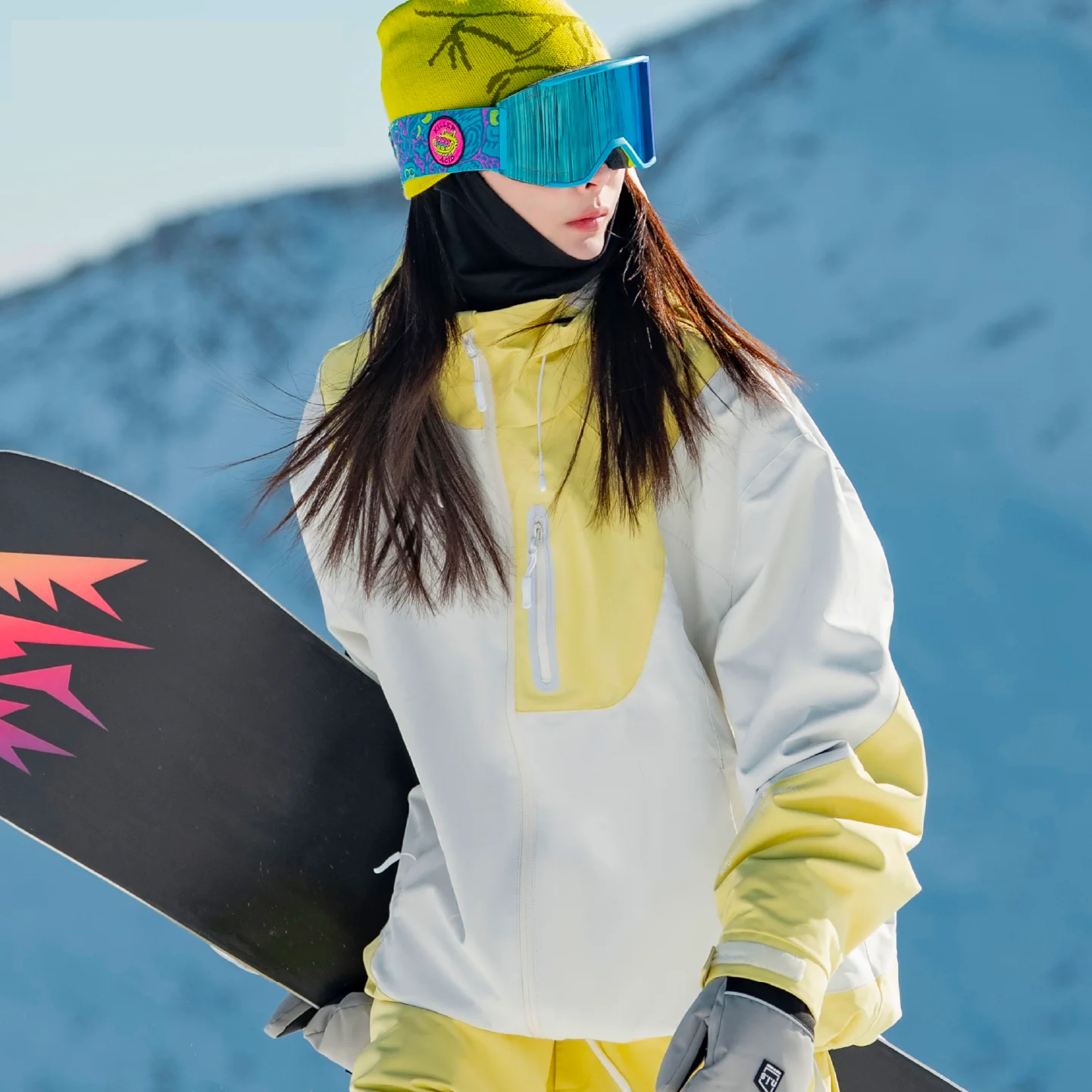 

Nu-June New Women Ski Suit Thermal Snowboard Wear Unisex Insulated Waterproof Snowsuit Warm Ski Pants Jacket Tracksuit Set