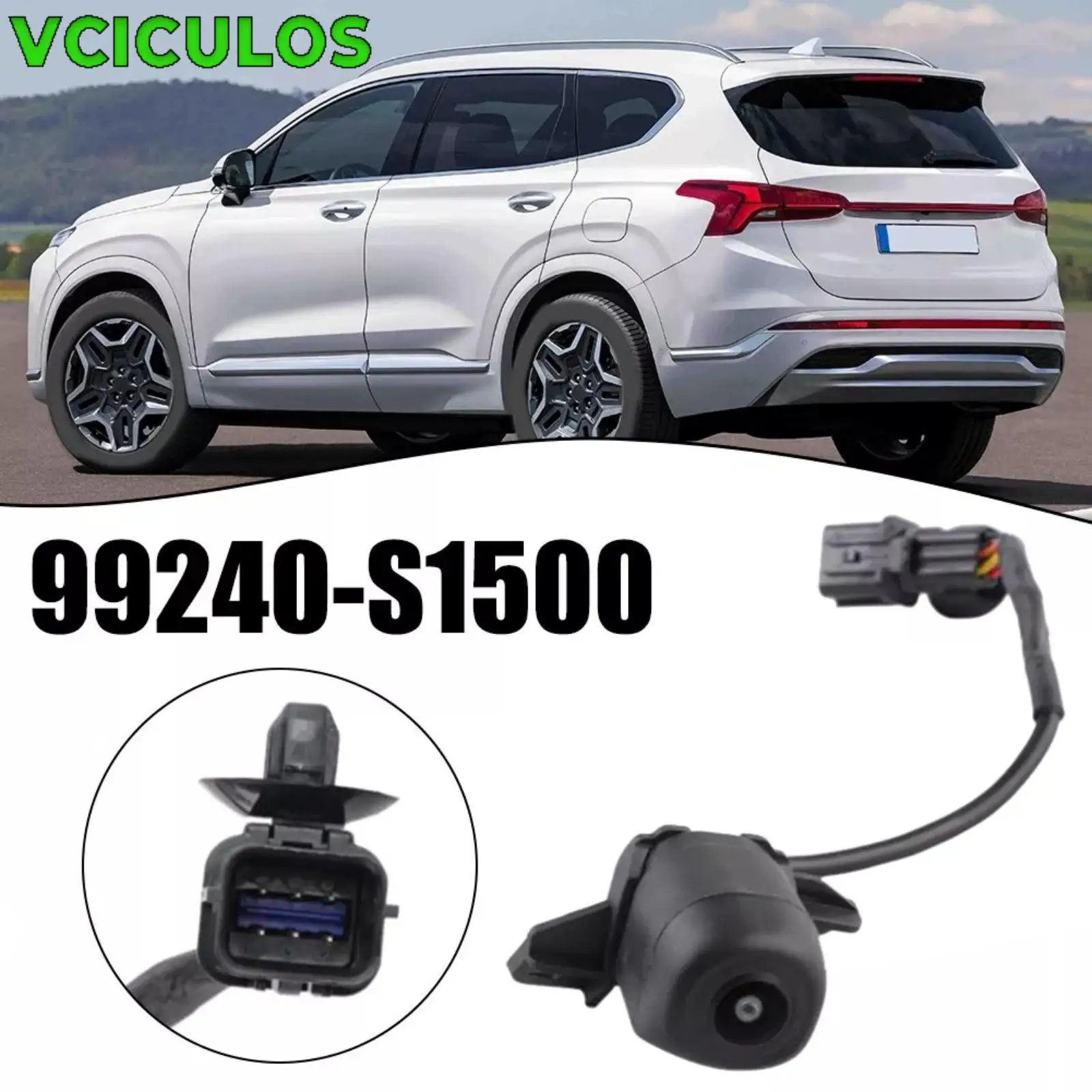 

1PC 12V Rear View Camera 99240-S1500 For Hyundai Santa Fe 2021-2023 Engine Car Interior Accessories Parts Replacement