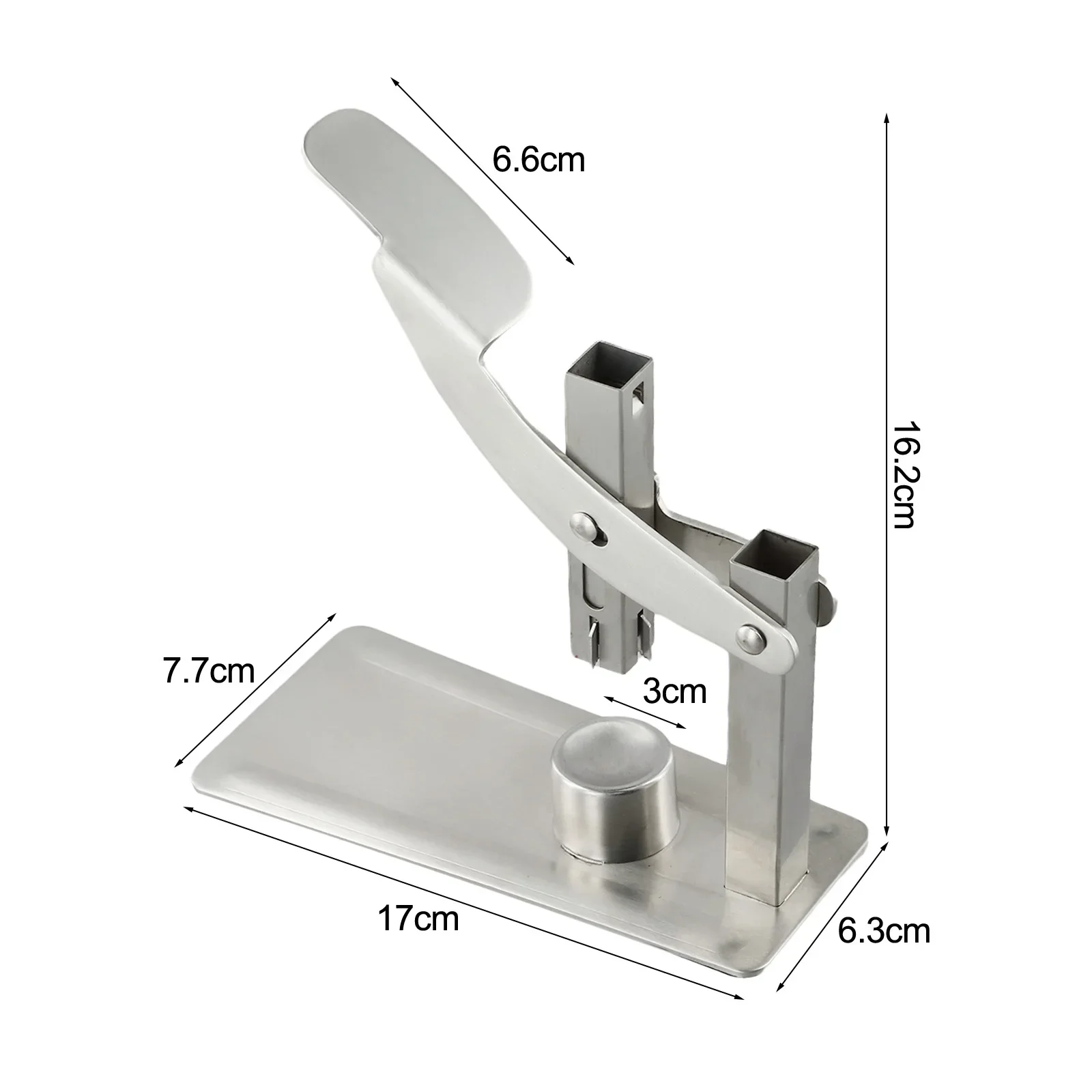 Stainless Steel Nut Cracker Efficient Chestnut Cutter with Innovative Design for Quick and Easy Nut Preparation