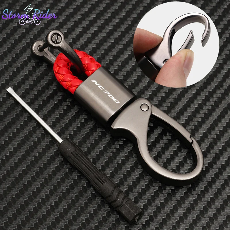 For Honda Nc700 Nc700x Nc750 Nc750x Nc 700x 750x 2024 Keychain Keyring Lanyard Chain Key Rings Key Chains Motorcycle Accessories