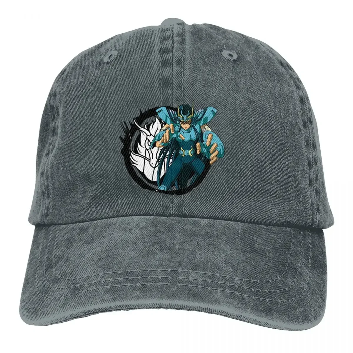 Dragon Shiryu Baseball Cap Men Hats Women Visor Protection Snapback Saint Seiya Outdoor All Seasons Travel Adjustable Caps