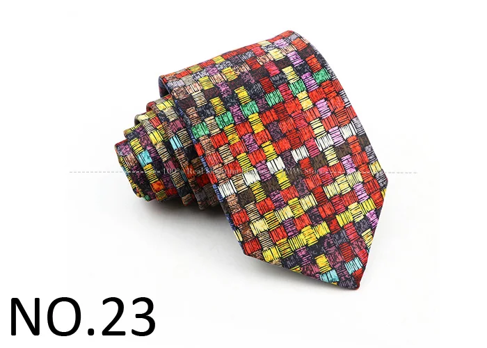 Einzigartiges Design für Herren, weiche Seidenkrawatten, Hausgesicht, Blumenansicht, Muster, Zeichnungsstil, braun-weiße Krawatte für Party, Hochzeit, Neuheitsgeschenk – Detail 23