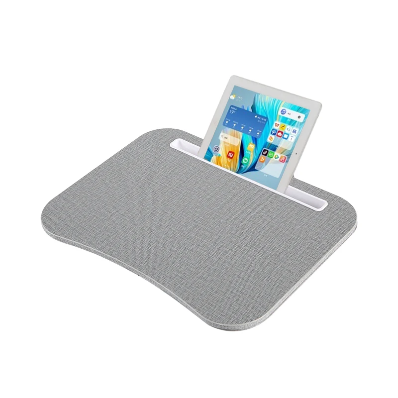 

Mumucc Lazy Table For Bed, With Slot, With Cushion, 9mm Thick Panel, Can Be Used As A Pillow, Suitable For 15.6 Inch Laptop