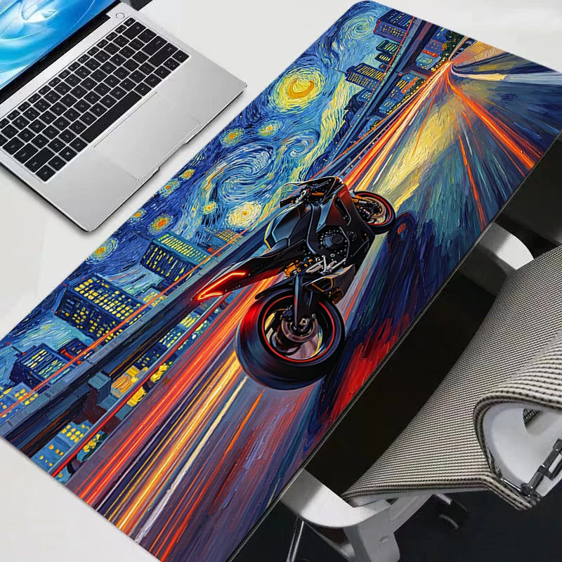 Large Mouse Pad Locomotive Pattern Gamer Keyboard Mousepad Pc Computer Desk Mat Gaming Pad Mouse Mats For CS GO LOL 900x400