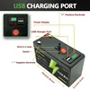 LiFePO4 12V 150Ah 充電式リチウム電池、内蔵 BMS、おもちゃの乗り物、ソーラーパネル、魚群探知機、パワーホイールに最適 3