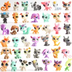 5/10PCS Littlest Pet Baby Shop LPS Tiniest Mini Figure Original Super Tiny Animal Sheep Bird Kids cats Toy Collectibles