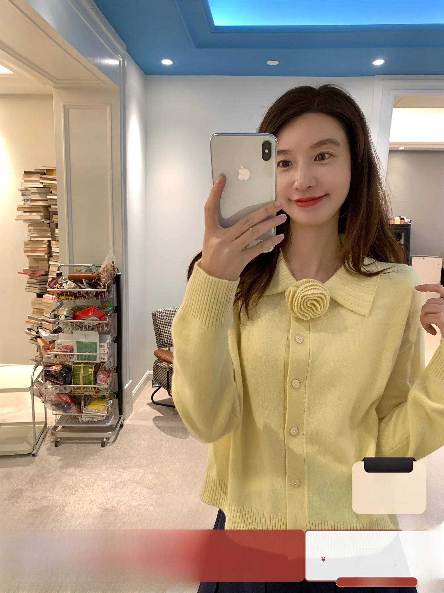 

Мягкий вязаный кардиган из розовой шерсти, 26 петель, 100% меринос, объемный, прямой крой, с длинными рукавами, женский