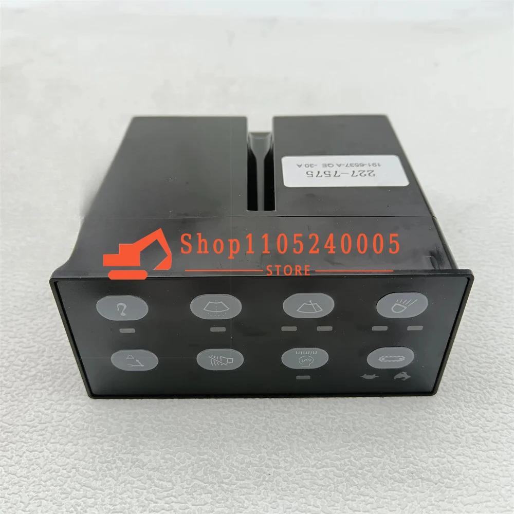 

227-7575 Construction Machinery Parts Head Lamp Wiper Controller 2277575 for Excavator 312D 320D 324D 330D 345D
