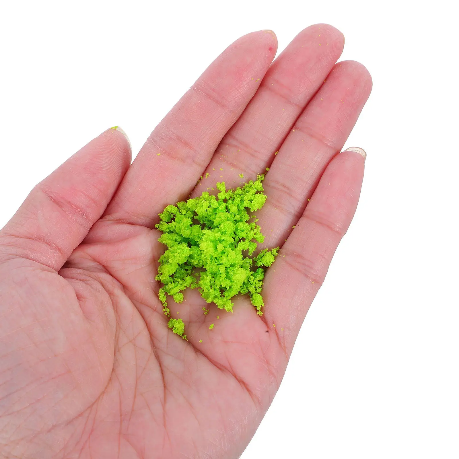 

1 Bottle Sponge Moss Powder Artificial Lawn Powder Landscape Tree Material Decorative Grass Scatter Miniatures Supplies
