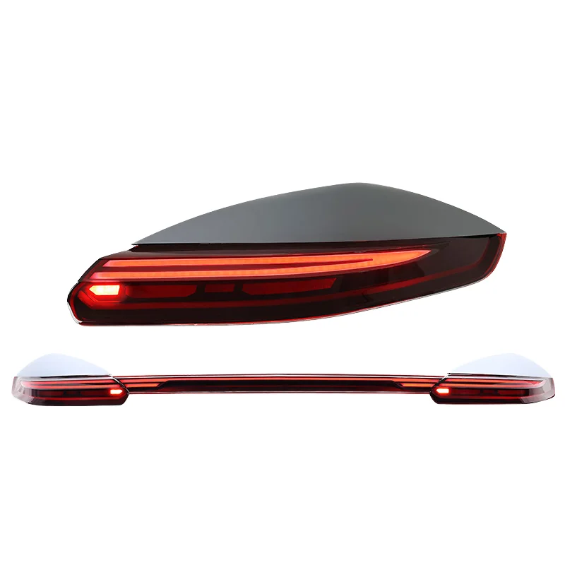 High Quality ABS+LED 12V Red Retrofit Taillights For Panamera 2010-2016 OE 970631415 970631416 970631435 970631436