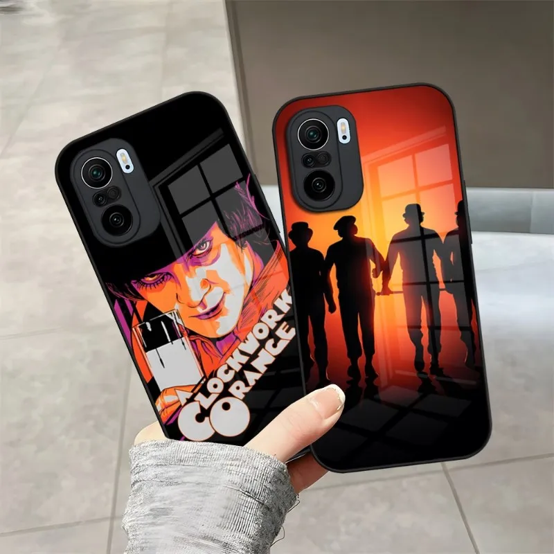 A Clockwork Orange Film Phone Case Tempered Glass For Xiaomi Redmi Note 10 13 11 9 8 11S T Poco M4 F3 X3 Pro Coque