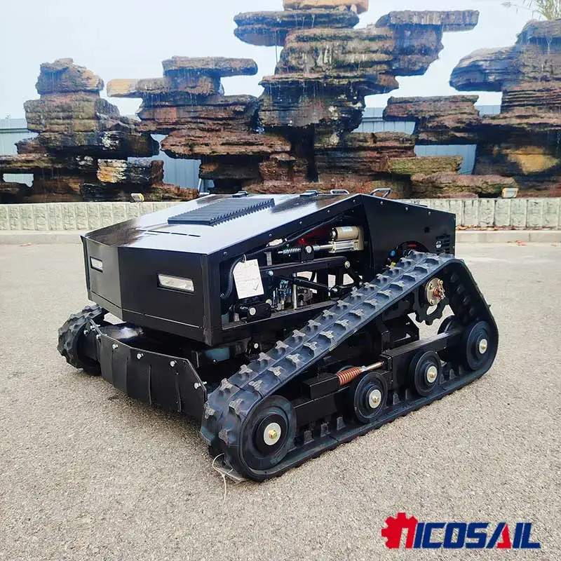 OEM Custom 800mm Lawn Mower CE Certified for Hillside Mowing, Orchard Maintenance and Steep Slope Grass Cutting