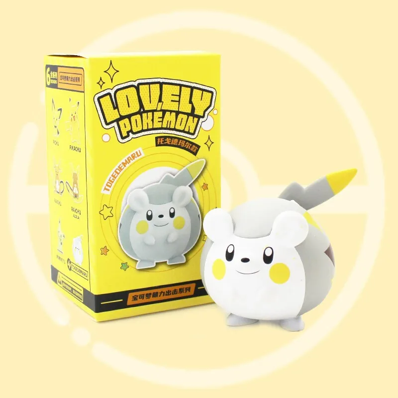 Nieuwe Pokemon Actiefiguren Kawaii Pikachu Pichu Togemaru Alola Raichu Mimikyu Auto Decoratie Anime Figuren Speelgoed Cadeau Voor Kinderen