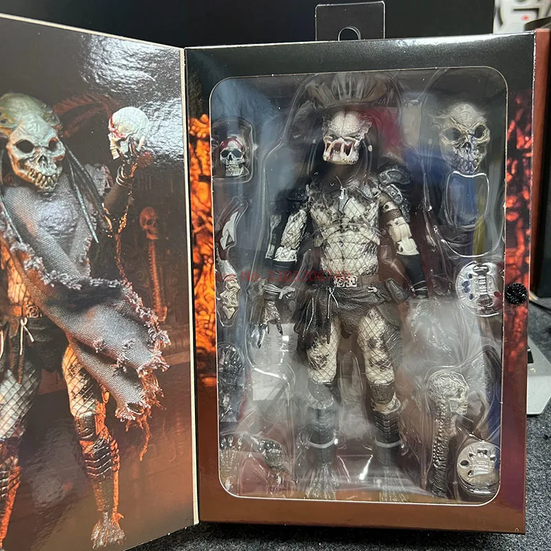 Authentic first edition NECA Iron Blood Warrior Shaman P2 Saman 7-inch Action Figure Model Toys